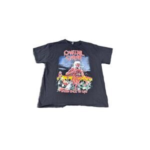 CANNIBAL CORPSE 90 Eaten Back To Life black t sh Morbid angel carcass XL 2sided